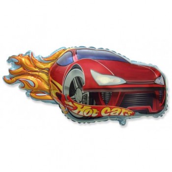 GLOBO HOT CAR ROJO 79X43CM