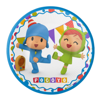P/8 PLATO 18CM POCOYO