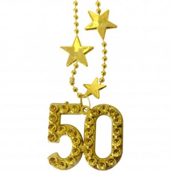 Collar 50 Años Oro Estrellas