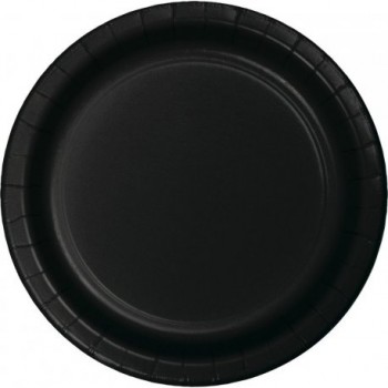 P/8 PLATO 18CM NEGRO