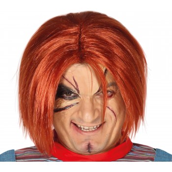 PELUCA MUÑECO ASESINO CHUCKY
