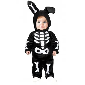 DISF.BEBE CONEJO SKELETON18-24