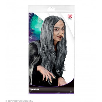 PELUCA BRUJA GRIS CRUDELIA LAR