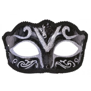 ANTIFAZ VENECIANO PLATA/NEGRO