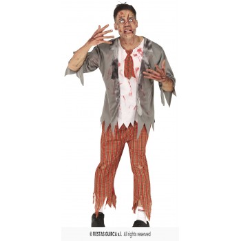 DISF.ESTUDIANTE ZOMBIE AD T-L