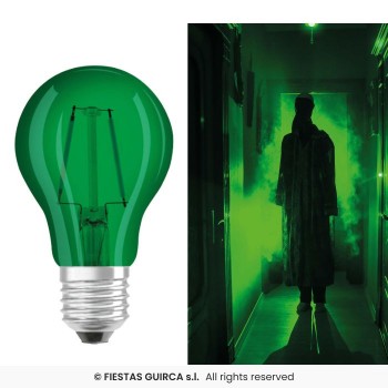 BOMBILLA LED VERDE 5W