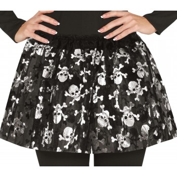 TUTU NEGRO PIRATA 40CM