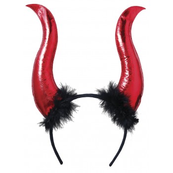 DIADEMA DEMONIO ROJA