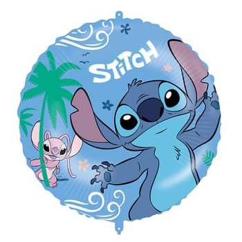 Globo 18"Stitch & Angel