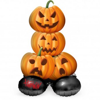 GLOBO CALABAZA C/BASE 72CM