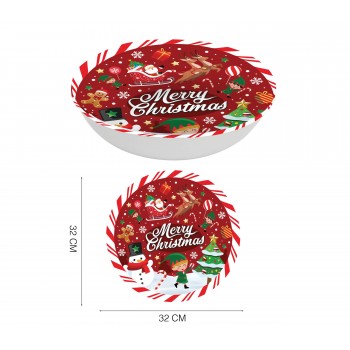 BOL 32CM MERRY CHRISTMAS