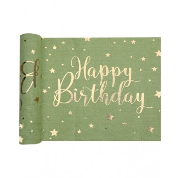 CAMINO MESA HAPPY BDAY VERDE 3