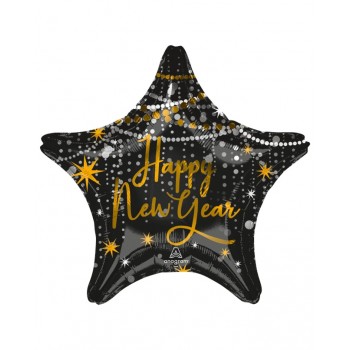 GLOBO ESTRELLA H,NEW YEAR NEGR
