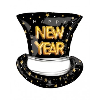 Globo Chistera Happy New Year
