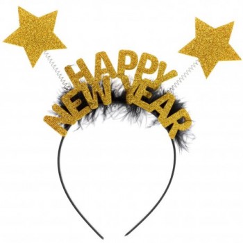 Diadema Happy New Year Oro