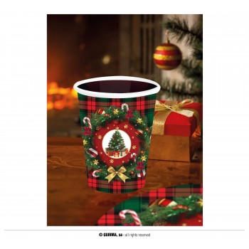 P/6 Vaso Arbol Navidad