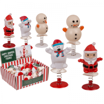 FIGURA SALTARINA NAVIDAD 7CM