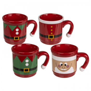 Taza Navidad 8,5Cm Surt.