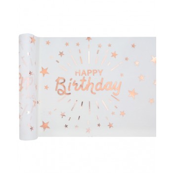 CAMINO MESA BDAY ORO ROSA