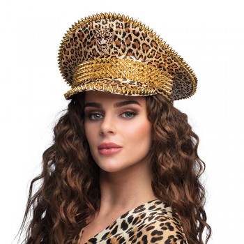 Gorra Tachuela Oro Pantera