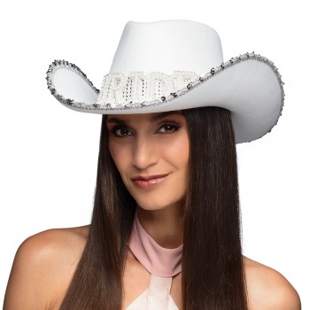 SOMBR.VAQUERO BLANCO BRIDE