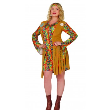 DISF.CHICA HIPPIE CHALECO T-XL