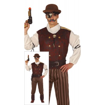 Disf.Chico Steampunk T-L