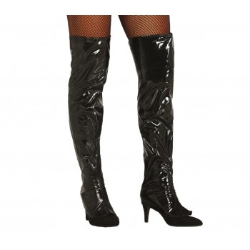 CUBRE BOTAS NEGAS ALTAS 60CM