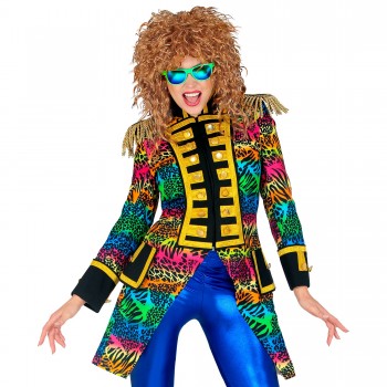 CHAQUETA CHICA '80 LEOPARDO L