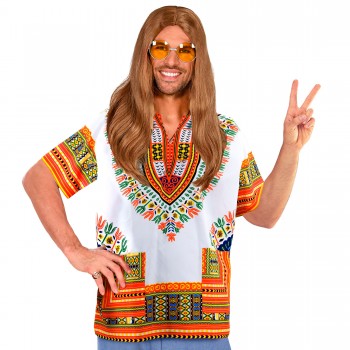 CAMISETA HIPPIE"DASHIKI" XXL