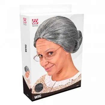 PELUCA ABUELA MOÑO BAJO