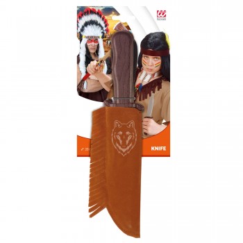 CUCHILLO INDIO C/FUNDA ANTE