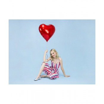 GLOBO CORAZON ROJO 24"