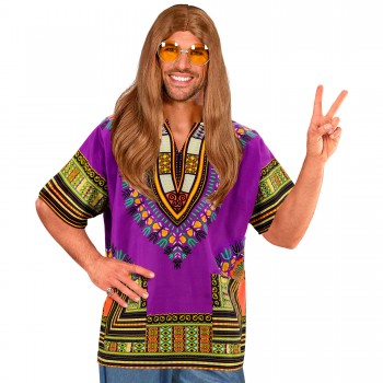 CAMISETA HIPPIE"DASHIKI" XXL