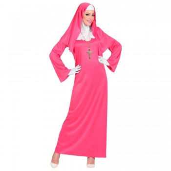 Disf.Monja Rosa T-L
