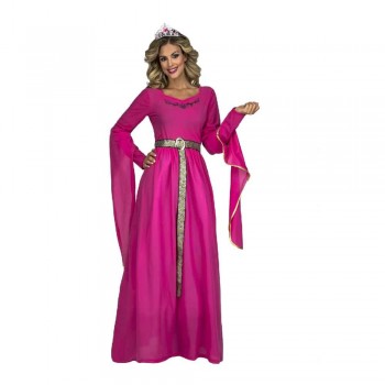 DISF.PRINCESA MEDIEVAL ROSA ML