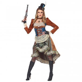 DISF.CHICA STEAMPUNK T-M