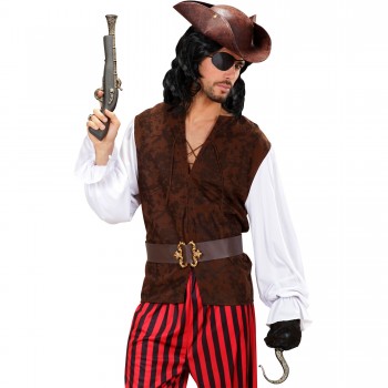 CAMISA CON CHALECO PIRATA XL