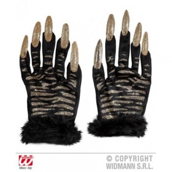 Par Guantes Tigre C/Uñas
