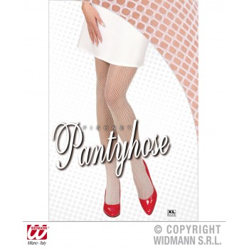 PANTYS XL REJILLA BLANCA