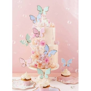 P/9 PICK MARIPOSAS TARTA