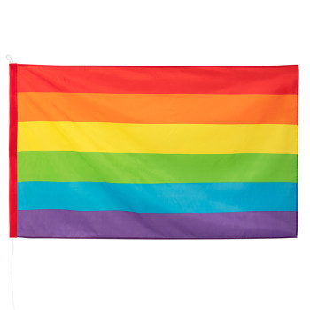 Bandera tela 90x150cm Arcoiris