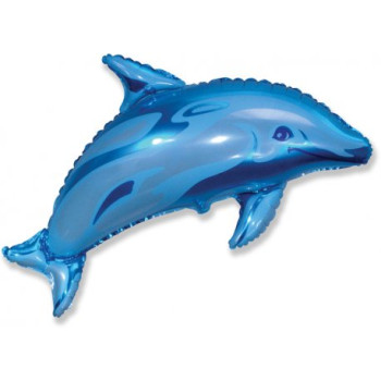 GLOBO DELFIN ROSA 96X70CM