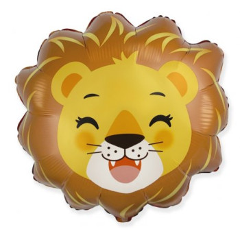 GLOBO CARA LEON SONRIENTE