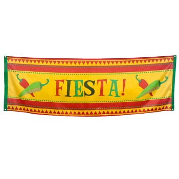 BANNER FIESTA! 74X220CM