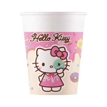 P/8 VASO KUROMI HELLO KITTY