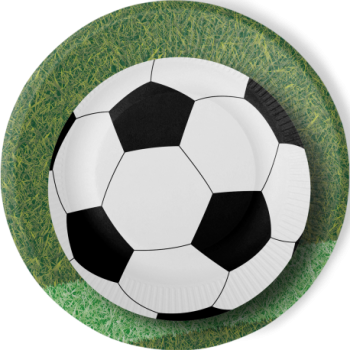 P/8 PLATO 23CM BALON FUTBOL