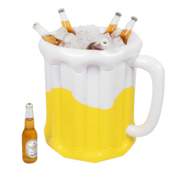 JARRA CERVEZA INFLABLE HIELERA