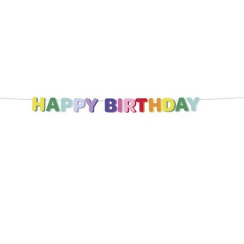 GUIRN.LETRAS H.B.MULTICOLOR 2M