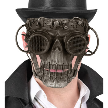 MASCARA TEAMPUNK CALAVERA